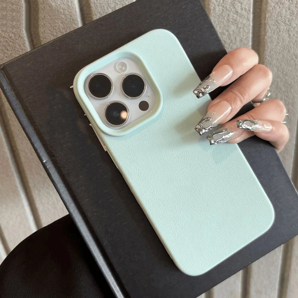 Leather Phone Case For iPhone 17 Pro Max 16 18 Pro Max 13 11 15 14 Plus 12 17 Air 17Promax Shockproof
