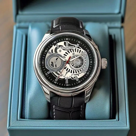 Watch men's classic minimalist watch men's waterproof fashion watch