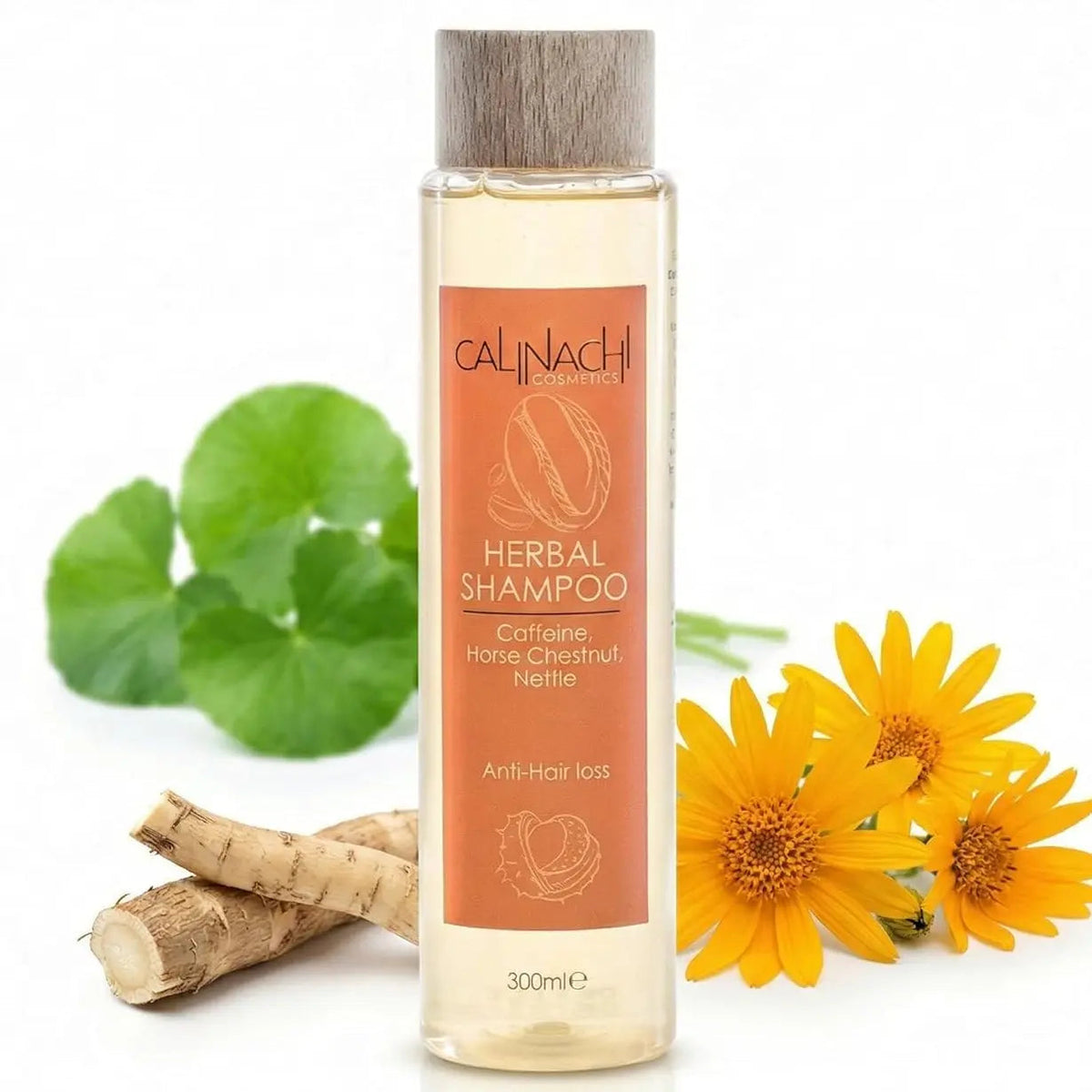 Professional Anti-Hair Loss Shampoo | Herbal & Sulfate-Free | 300 ml
