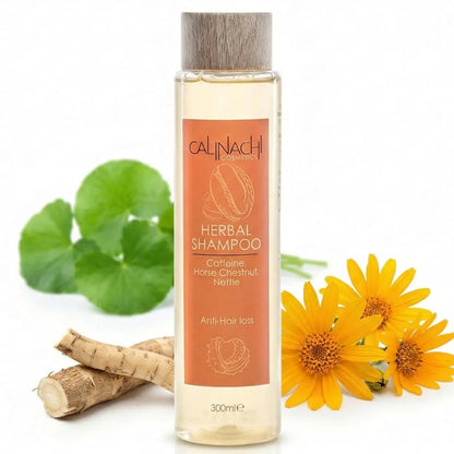 Professional Anti-Hair Loss Shampoo | Herbal & Sulfate-Free | 300 ml