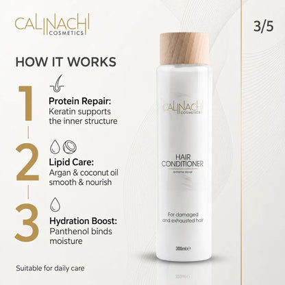 Professional Restorative & Strengthening Hair Conditioner | Damaged Hair | 300 ml