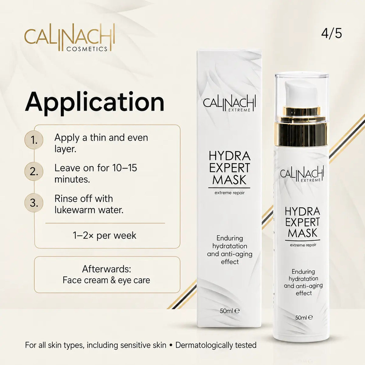 Professional Intensive Hydrating Face Mask | All Skin Types | 50 ml