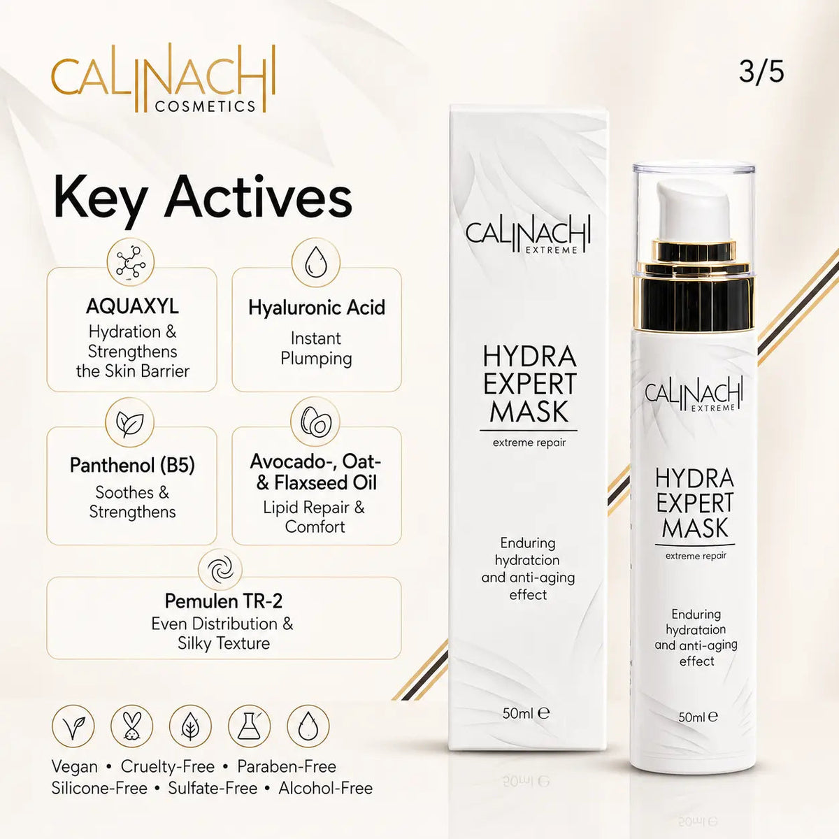 Professional Intensive Hydrating Face Mask | All Skin Types | 50 ml