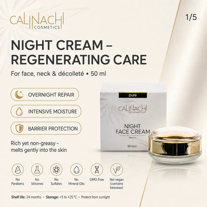Professional Regenerating & Firming Night Cream | All Skin Types | 50 ml