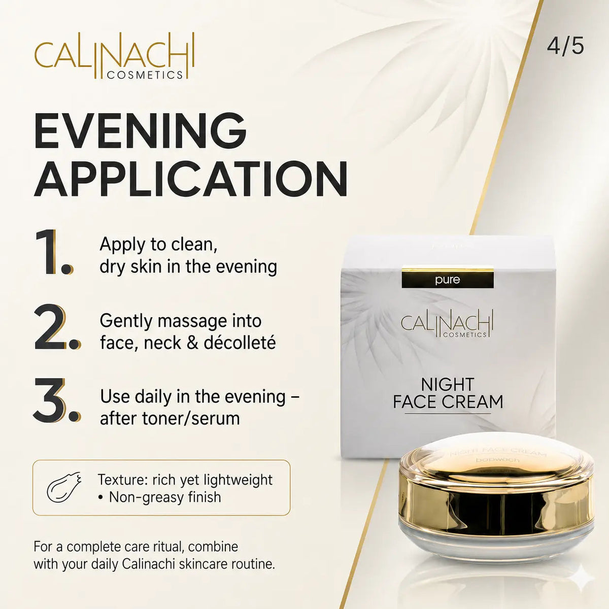 Professional Regenerating & Firming Night Cream | All Skin Types | 50 ml