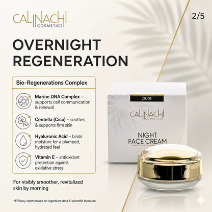 Professional Regenerating & Firming Night Cream | All Skin Types | 50 ml
