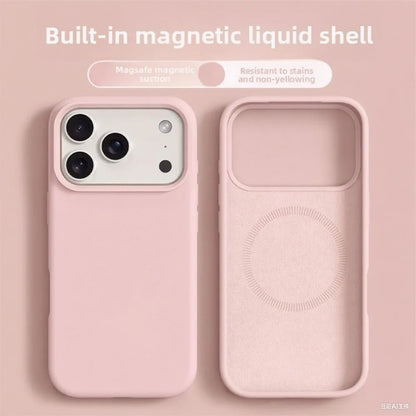 Original Magnetic Phone Case For iPhone 17 16 Pro Max Liquid Silicone Cases For iPhone17 16 Pro Max 17Pro Air