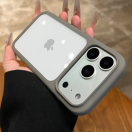 Luxury Advanced Silicone Soft Edge Transparent Case For iPhone 18 17 Pro 17 Pro Max