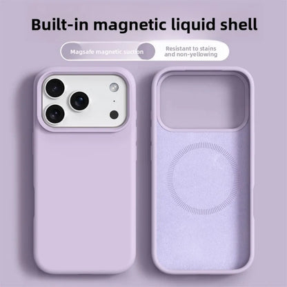 Original Magnetic Phone Case For iPhone 17 16 Pro Max Liquid Silicone Cases For iPhone17 16 Pro Max 17Pro Air