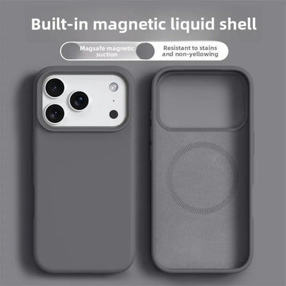 Original Magnetic Phone Case For iPhone 17 16 Pro Max Liquid Silicone Cases For iPhone17 16 Pro Max 17Pro Air