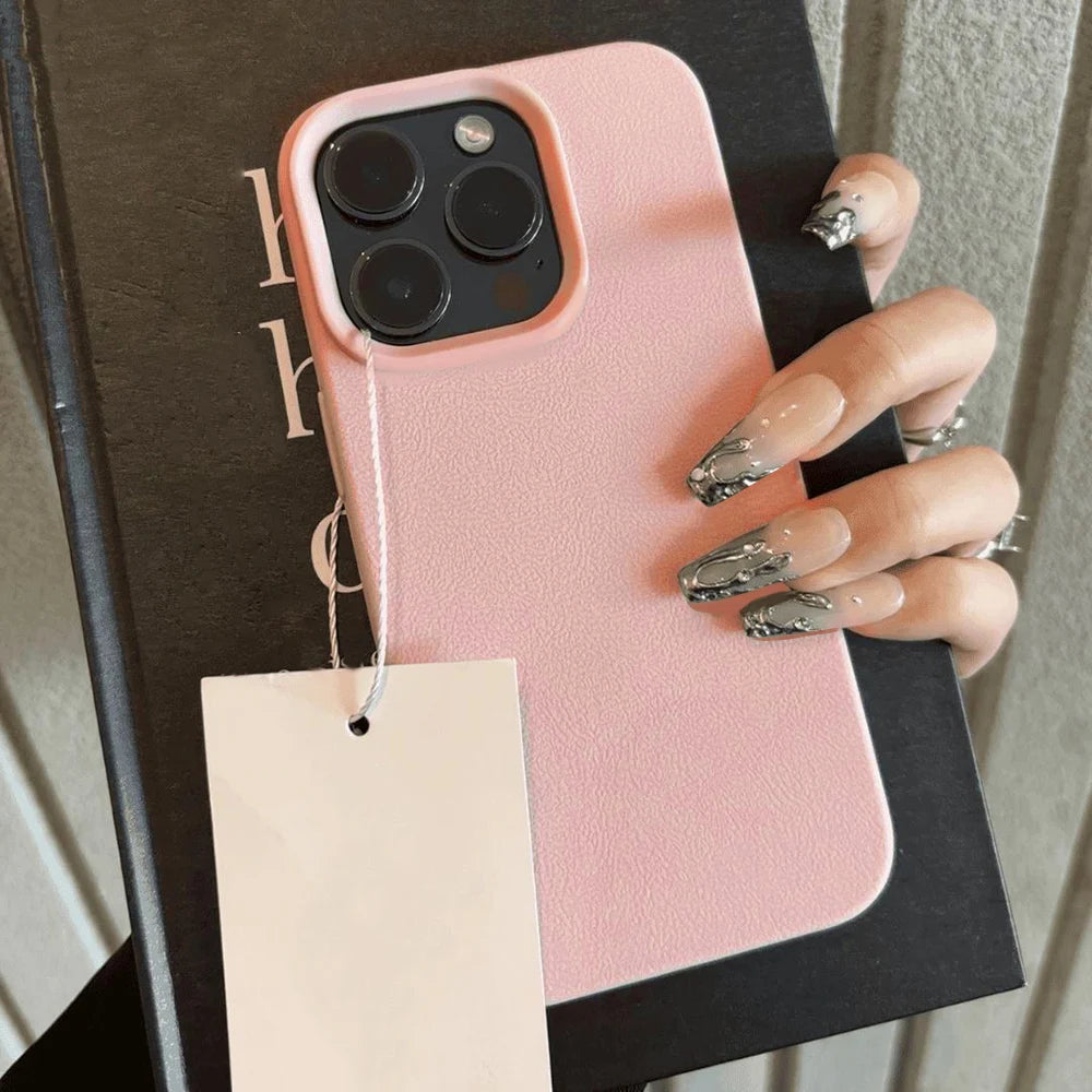 Leather Phone Case For iPhone 17 Pro Max 16 18 Pro Max 13 11 15 14 Plus 12 17 Air 17Promax Shockproof