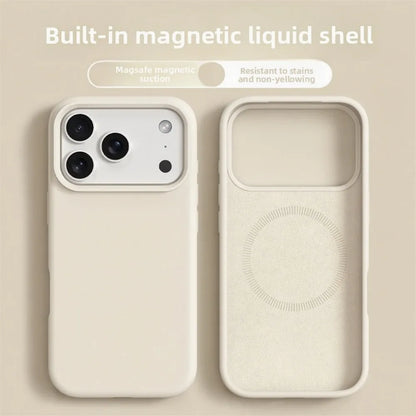 Original Magnetic Phone Case For iPhone 17 16 Pro Max Liquid Silicone Cases For iPhone17 16 Pro Max 17Pro Air