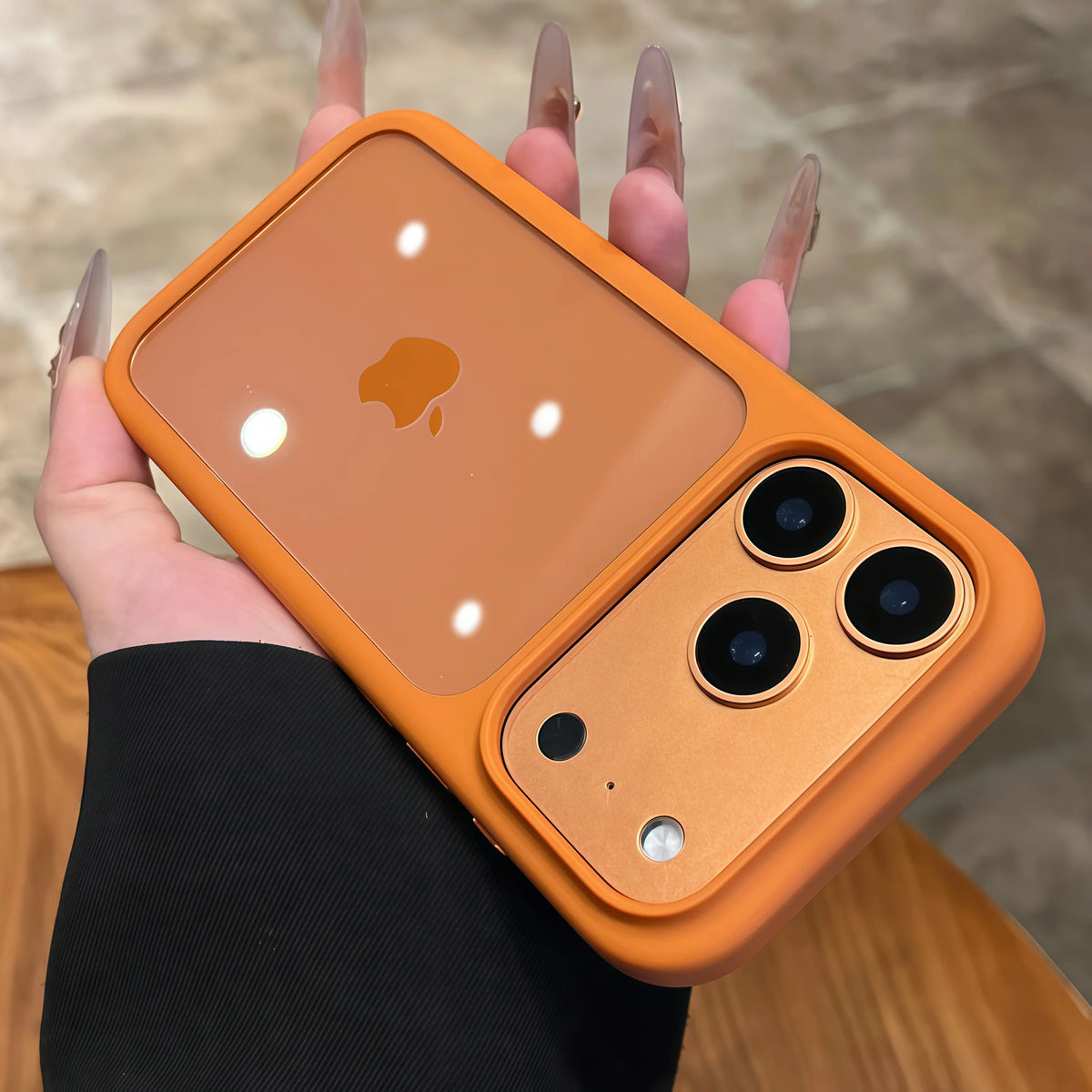 Luxury Advanced Silicone Soft Edge Transparent Case For iPhone 18 17 Pro 17 Pro Max